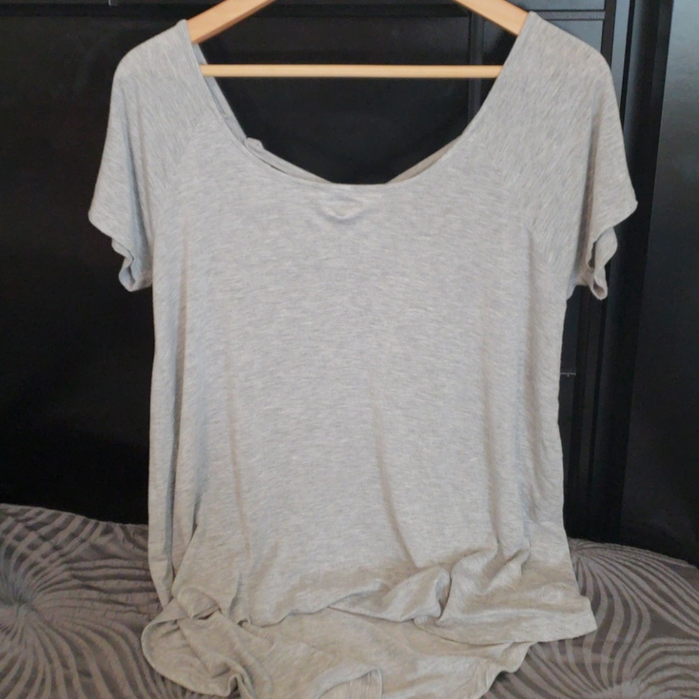 Hippie Rose, The Cozy Tee Gray Loose Fit Tshirt